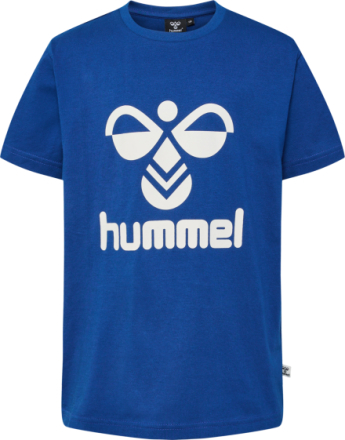 Hummel Kids' hmlTRES T-Shirt Short Sleeve Navy Peony Kortermede trøyer 128
