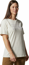 Mountain Hardwear Women's MHW Logo Short Sleeve T-Shirt Stone Kortermede trøyer S