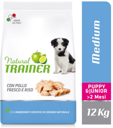 Nova foods Trainer Natural Medium Puppy & Junior - 12 kg