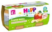 Hipp Bio Omogeneizzato Frutta Mista 80 g 2 Vasetti