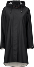 Ilse Jacobsen Women's Raincoat Detachable Hood Black Regnjackor 34