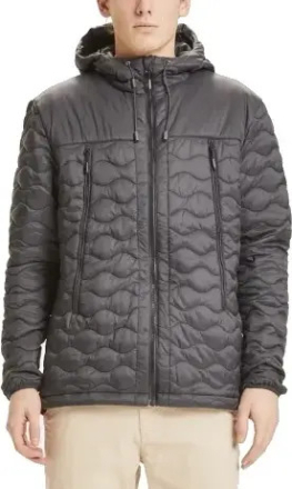Knowledge Cotton Apparel Men's Eco Active™ Thermore™ Quilted Jacket Phantom Syntetfyllda mellanlagersjackor L