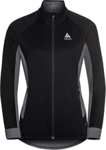 Odlo Women's Jacket Brensholmen Black - Graphite Grey Treningsjakker XS