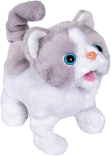 Chichi Love Little Cat Toys Interactive Animals & Robots Interactive Animals Grey Simba Toys