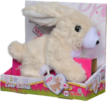 Chichi Love Rabbit Toys Interactive Animals & Robots Interactive Animals Beige Simba Toys