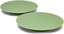 Plate Ra Home Tableware Plates Dinner Plates Grønn Serax*Betinget Tilbud