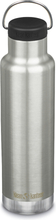 Klean Kanteen Insulated Classic 592 ml Brushed Stainless Flasker 592 ml