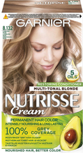 Garnier Nutrisse Cream 8.132 Nude Medium Blonde Nude Medium Blonde