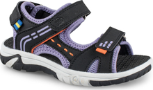 Pax Kids' Went Sandal Black/Purple Sandaler 24