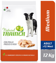 Nova Foods Trainer Natural Medium Chicken, Rice, Aloe vera - 12 kg