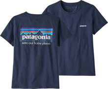 Patagonia Women's P-6 Mission Organic T-Shirt New Navy Kortermede trøyer XS