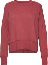 Knitted Wool Blend Jumper Pullover Burgunder Esprit Collection*Betinget Tilbud