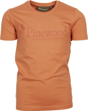 Pinewood Kids' Outdoor Life T-Shirt L.Terracotta T-shirts 140 cm