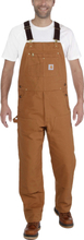 Carhartt Men's Bib Overall Carhartt® Brown Hverdagsbukser W30/L30