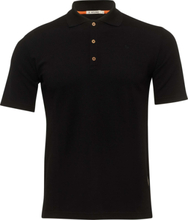 Aclima Men's LeisureWool Pique Shirt Jet Black Kortermede trøyer S