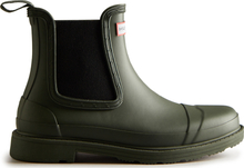 HUNTER Women's Commando Chelsea Boot Dark Olive Gummistøvler 36