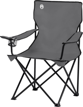Coleman Furn Quad Chair Steel Grå Campingmøbler One Size