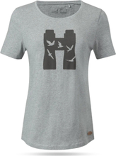 Swarovski Women's Tsb T-Shirt Birds Grey Kortermede trøyer S