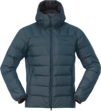Bergans Men's Lava Medium Down Jacket With Hood Orion Blue Dunjakker varmefôrede S