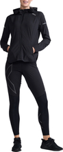 2XU Women's Aero Jacket BLACK/SILVER REFLECTIVE Träningsjackor S