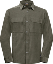 Jack Wolfskin Men's Nature Shirt Dusty Olive Langermede skjorter S