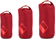 Helsport Trek Pro (M) Dry Bag Set Ruby red / Sunset Yellow Packpåsar OneSize