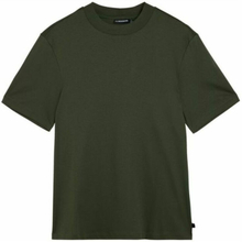 Grønn J.Lindeberg Ace Mockeck T-Shirt T-Skjorter
