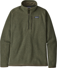 Patagonia Men's Better Sweater 1/4 Zip Fleece Industrial Green Mellomlag trøyer L