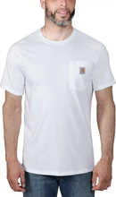 Carhartt Men's Force Short Sleeve Pocket T-Shirt White T-shirts M