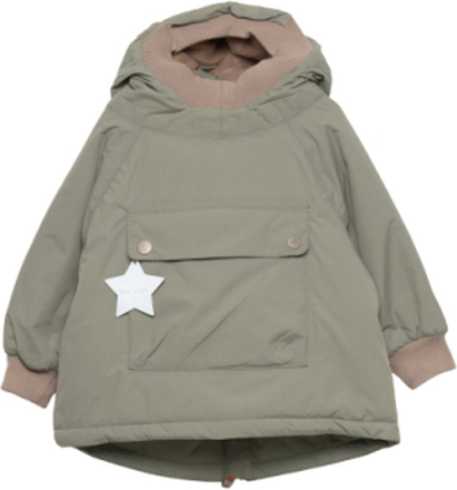 Baby Wen Winter Anorak Outerwear Shell Clothing Shell Jacket Kakigrønn Mini A Ture*Betinget Tilbud