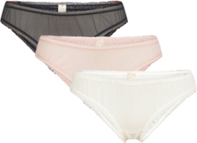 Hazel-3Pp Brazilian Lingerie Panties Brazilian Panties Multi/mønstret Dorina*Betinget Tilbud