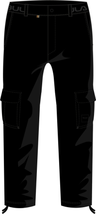 Bula Men's Camper Cargo Pants BLACK Skallbukser M