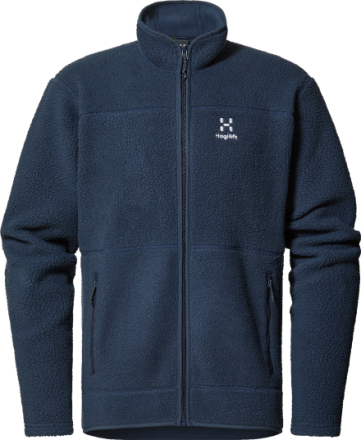 Haglöfs Men's Mossa Pile Jacket Tarn Blue Mellanlager tröjor XL