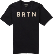 Burton Unisex BRTN Short Sleeve T-Shirt Black Kortermede trøyer XS