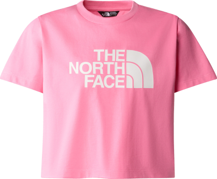 The North Face The North Face G S/S Crop Easy Tee Gamma Pink T-shirts XXL