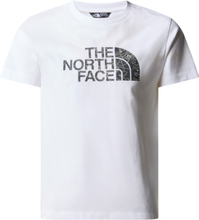 The North Face The North Face B S/S Easy Tee TNF White/Asphalt Grey T-shirts XS