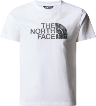 The North Face The North Face B S/S Easy Tee TNF White/Asphalt Grey Kortermede trøyer M