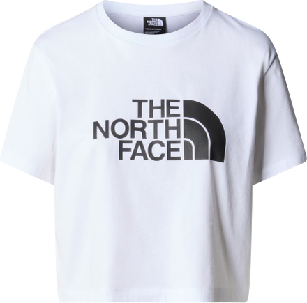 The North Face The North Face W S/S Cropped Easy Tee TNF White Kortermede trøyer L