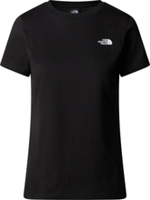 The North Face The North Face W S/S Simple Dome Tee TNF Black Kortermede trøyer XS