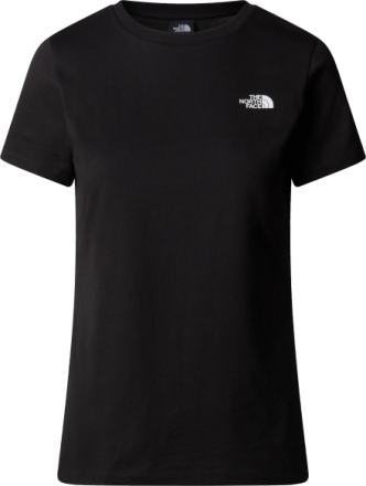 The North Face The North Face W S/S Simple Dome Tee TNF Black Kortermede trøyer S