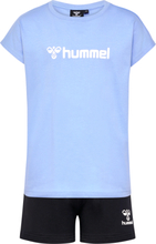 Hummel Hummel Hmlnova Shorts Set Hydrangea Kortärmade träningströjor 116