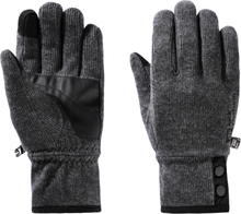 Jack Wolfskin Women's Winter Wool Glove Dark Grey Friluftshandskar L