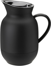 Amphora Termokande, Kaffe 1 L. Soft Black Home Tableware Jugs & Carafes Thermal Carafes Black Stelton