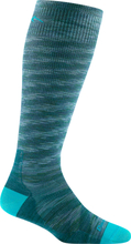 Darn Tough Women's RFL Over-the-Calf Ultra-Lightweight Sock Neptune Skidstrumpor Large