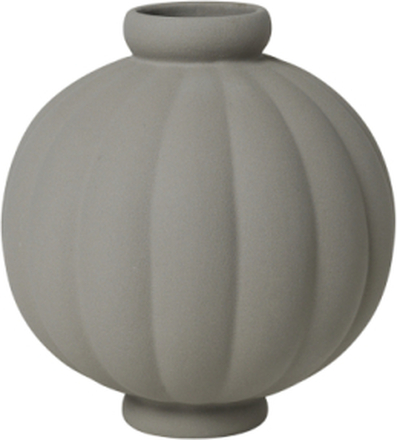 Ceramic Balloon Vase #01 Home Decoration Vases Grå Louise Roe*Betinget Tilbud