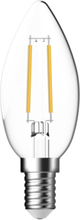 E14 |C35|Fil| 4W|470Lm|Dæmp|Kl Home Lighting Lighting Bulbs Nude Nordlux