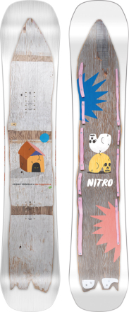 Nitro Men's Cheap Trills X Wigglestick Nocolour Snowboards 152