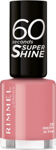 Rimmel 60 Seconds Nail Polish 235 Preppy In Pink