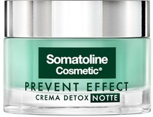Somatoline Cosmetic Prevent Effect Crema Detox Notte Spf 20 50 Ml