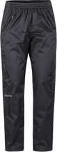 Marmot Women's PreCip Eco Full Zip Pants Black Regnbukser S